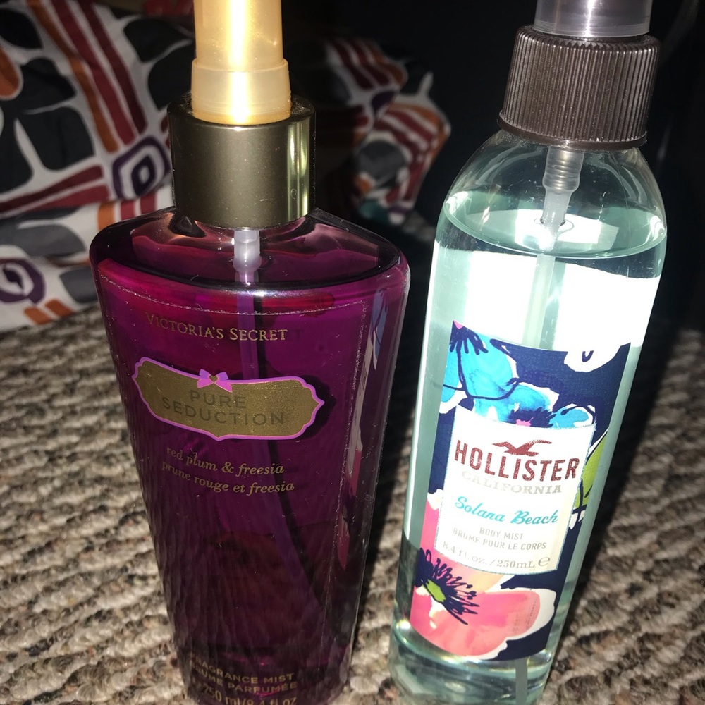 VS Pure Seduction & Hollister Perfumes